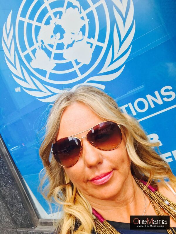 Siobhan at UN New York