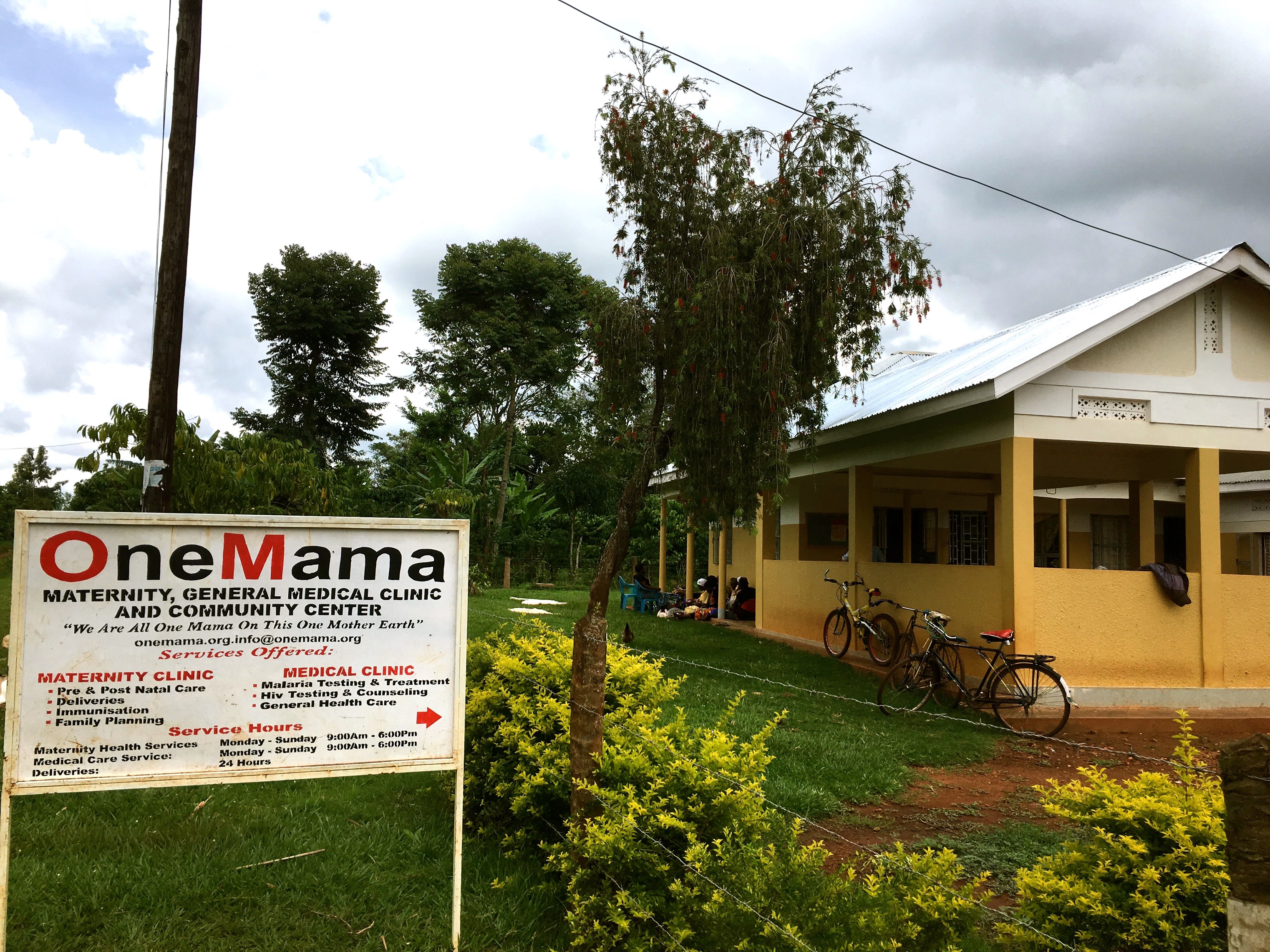 OneMama Clinic in rural Uganda