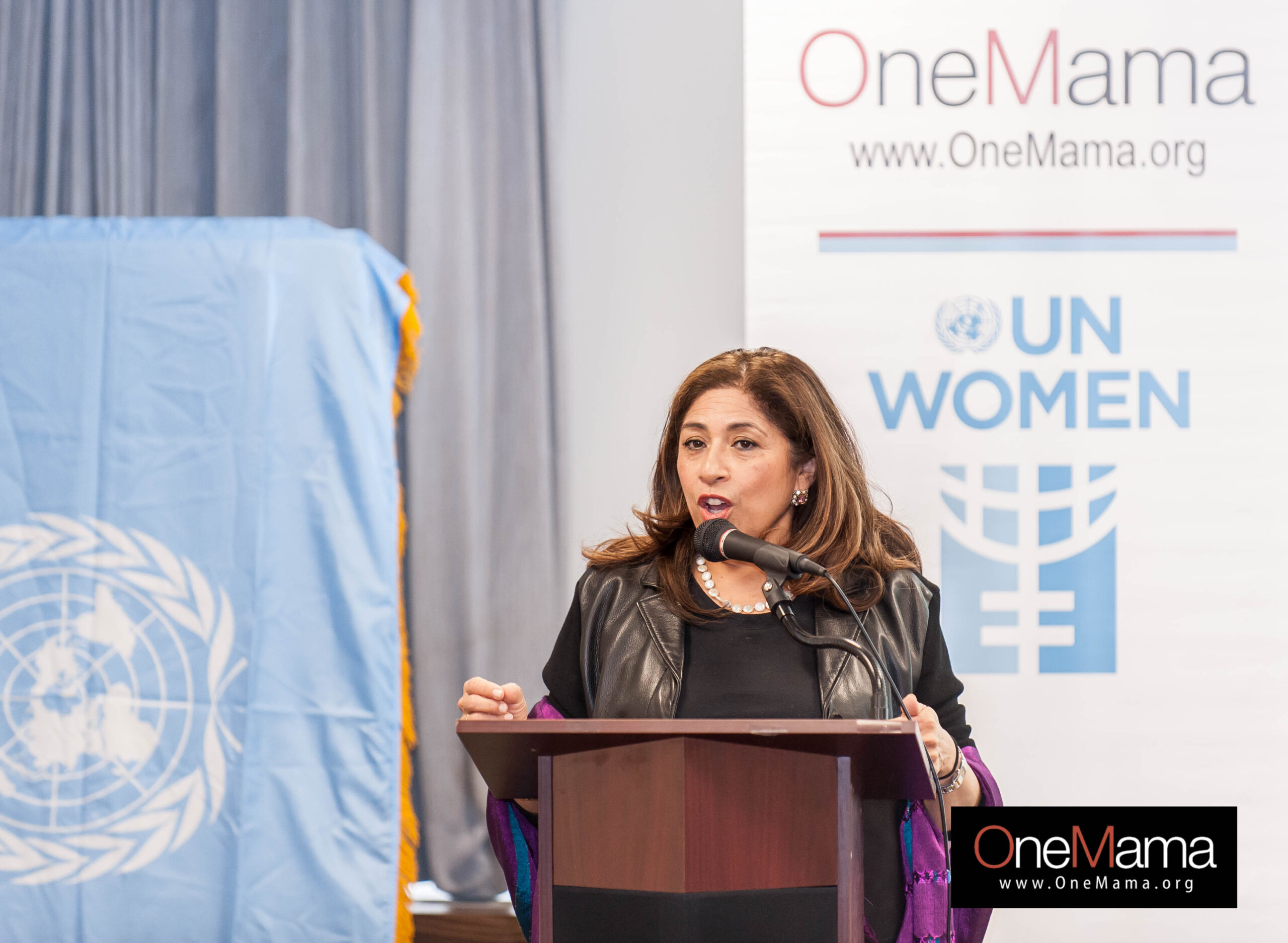 Delegate to UN discusses OneMama community Issues and action Items